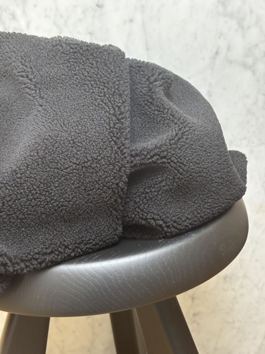 Tissu Tabara Sherpa Effet Mouton Black Tissus Au Mètres Nuances Fabrics 1