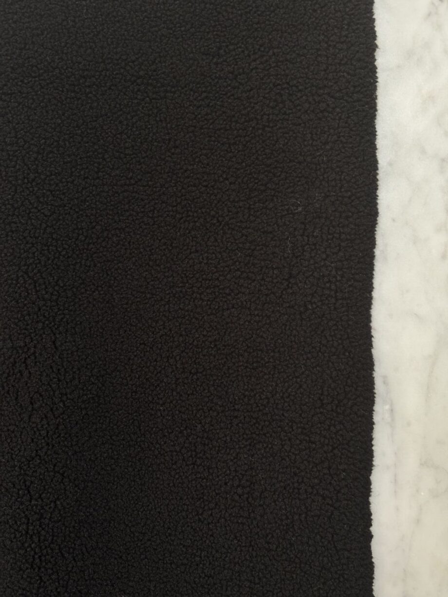 Tissu Tabara Sherpa Effet Mouton Black Tissus Au Mètres Nuances Fabrics 2