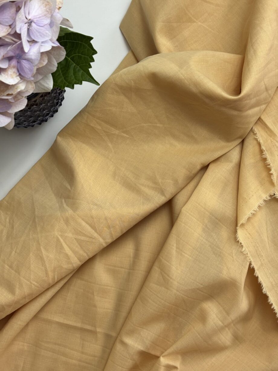 Popeline De Coton Uni Marco Coloris Aurore Tissus Au Mètre Nuances Fabrics 1