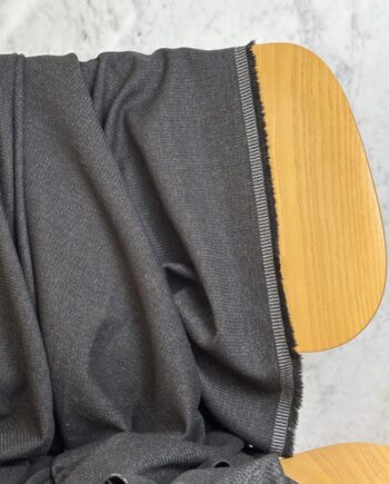 Tissu Allison Flanelle Stretch Noire Chinée Viscose Spandex Tissus Au Mètre Nuances Fabrics 2