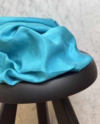 Tissu Bahia Popeline Coton Soie Uni Bleu Turquoise Tissus Au Mètre Nuances Fabrics 1