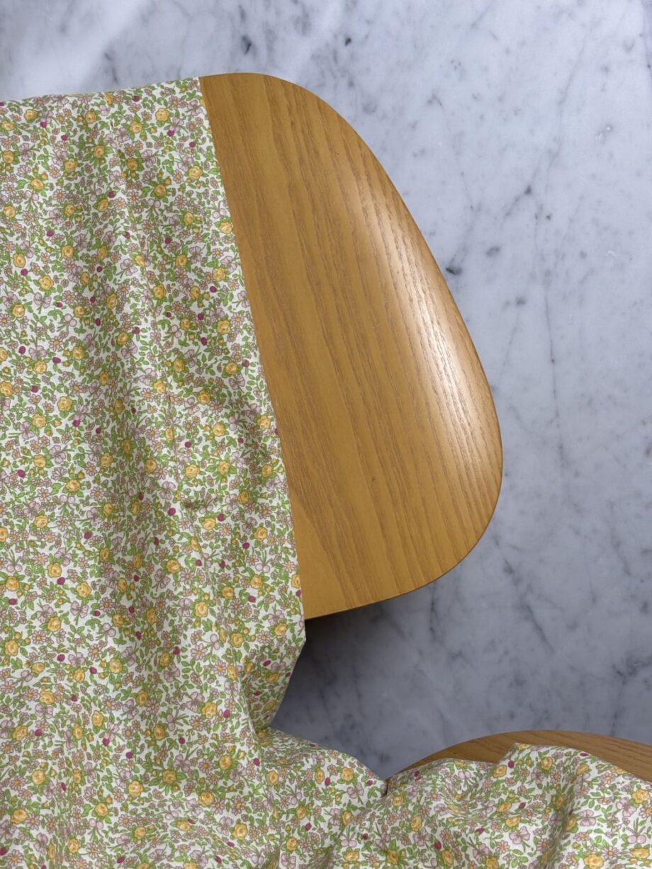 Tissu Coton Imprimé Fleuri Katie Jaune Tissus Au Mètres Nuances Fabrics 1