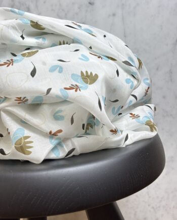 Tissu Nara Coton Soie Motif Graphique Tissus Au Mètre Nuances Fabrics 1