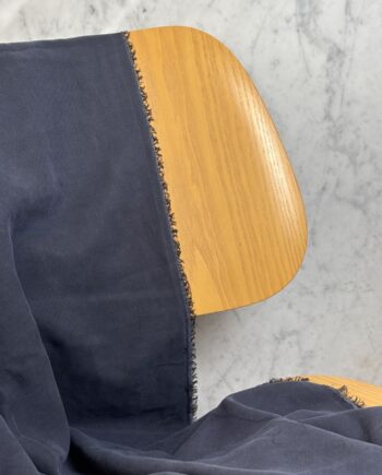 Tissu Lyocell Uni Noir Sara Tissus Au Mètre Nuances Fabrics 1