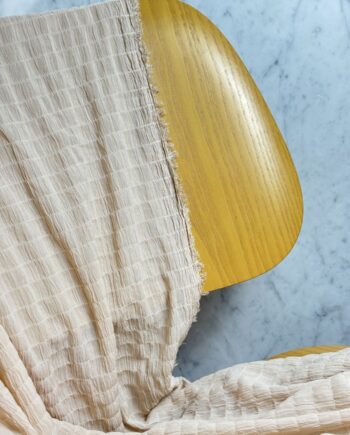Tissu Darla Crêpe Jacquard Crinkle Nude Tissus Au Mètre Nunaces Fabrics 1
