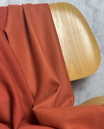 Tissu Sweat Chillow Orange Tissus Au Mètre Nuances Fabrics 1