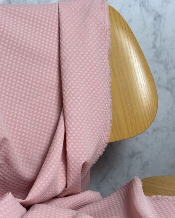 Tissu Mimosa Polyester Crépon Uni Rose Tissus Au Mètre Nuances Fabrics 1