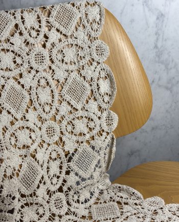 Tissu Guipure De Coton Écru Salma Tissus Au Mètre Nuances Fabrics 1