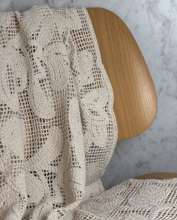 Tissu Guipure Unie Fleur Ecru Tissus Au Mètre Nuances Fabrics 1