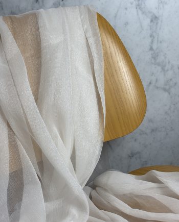 Tissu Spécial Cérémonies Mousseline De Soie Crinkle Ashley Tisus Au Mètre Nuances Fabrics 1