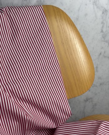 Tissu Coton À Rayures Larges Framboise Nelly Tissus Au Mètre Nuances Fabrics 1