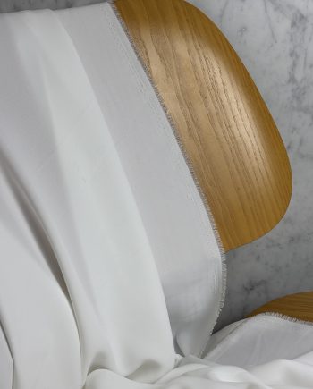 Tissu Nancy Crêpe Fluide Stretch Blanc Tissus Au Mètre Nuances Fabrics 1