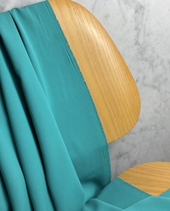 Tissu Nancy Crêpe Fluide Stretch Emeraude Tissus Au Mètre Nuances Fabrics 1