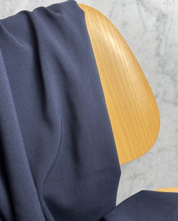 Tissu Marina Polyester Et Spandex Uni Bleu Marine Tissus Au Mètre Nuances Fabrics 1