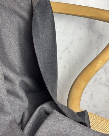 Tissu Énora Maille Jersey De Laine Gris Clair & Gris Flanelle Tissus Au Mètre Nuances Fabrics 1