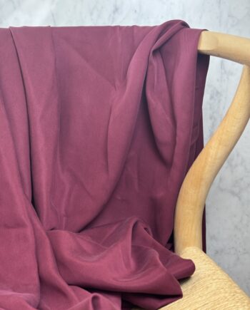 Tissu Lyocell Uni Prune Sara Tissus Au Mètre Nuances Fabrics 2