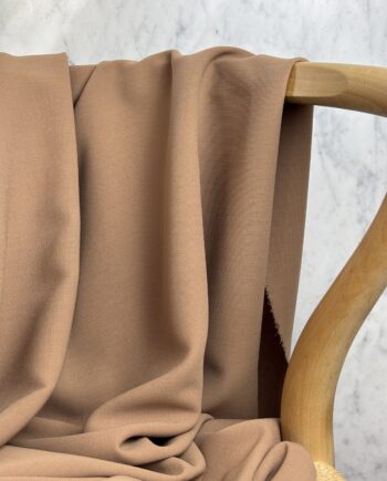 Tissu Crêpe Twill Camel Doria Tissus Au Mètre Nuances Fabrics 3