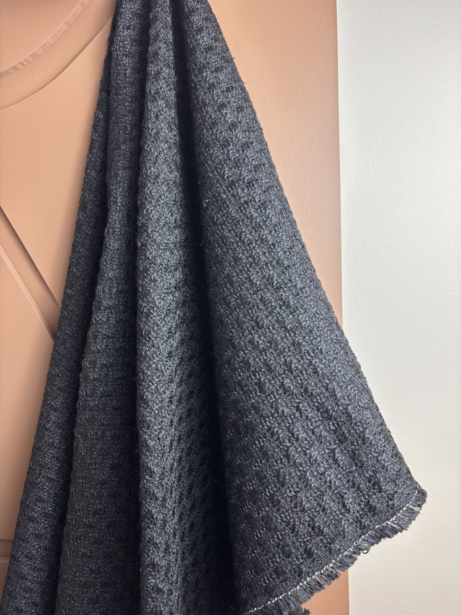 Joséphine Coloris Noir Tissus Au Mètre Nuances Fabrics 2