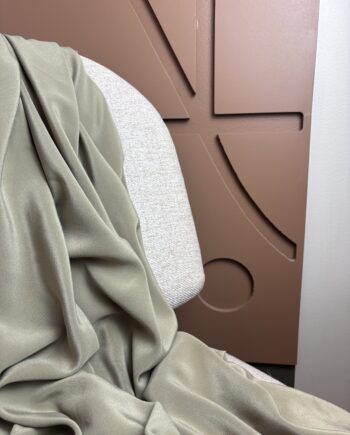 Tissu Soie Lavée Tara Kaki Tissus Au Mètre Nuances Fabrics 1